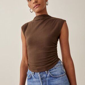 Reformation Lindy Knit Top